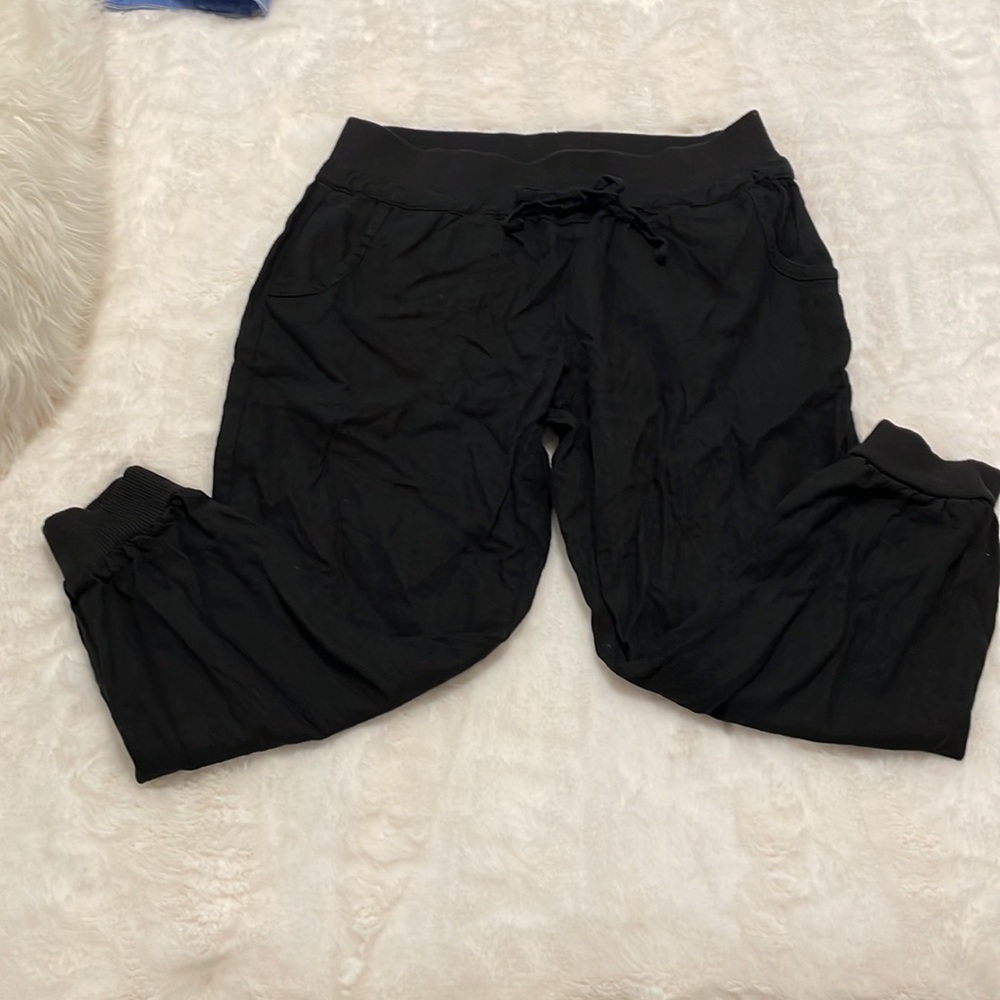 Forever 21 Linen Blend Cuffed Pant